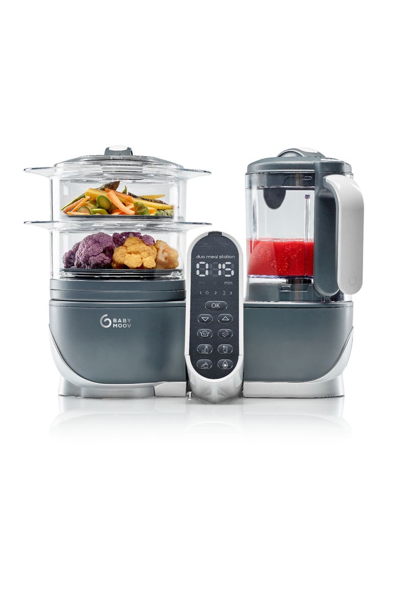 Duo Meal Station Baby Food Maker, Main, color, INDUSTRIAL GREY