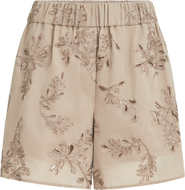 Brunello Cucinelli Shorts with dazzling broderie anglaise