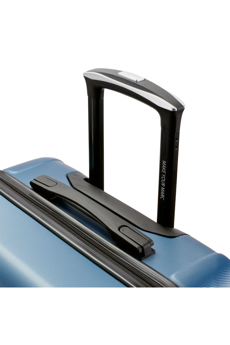 Lotus Upright Suitcase, Alternate, color, Blue Steel