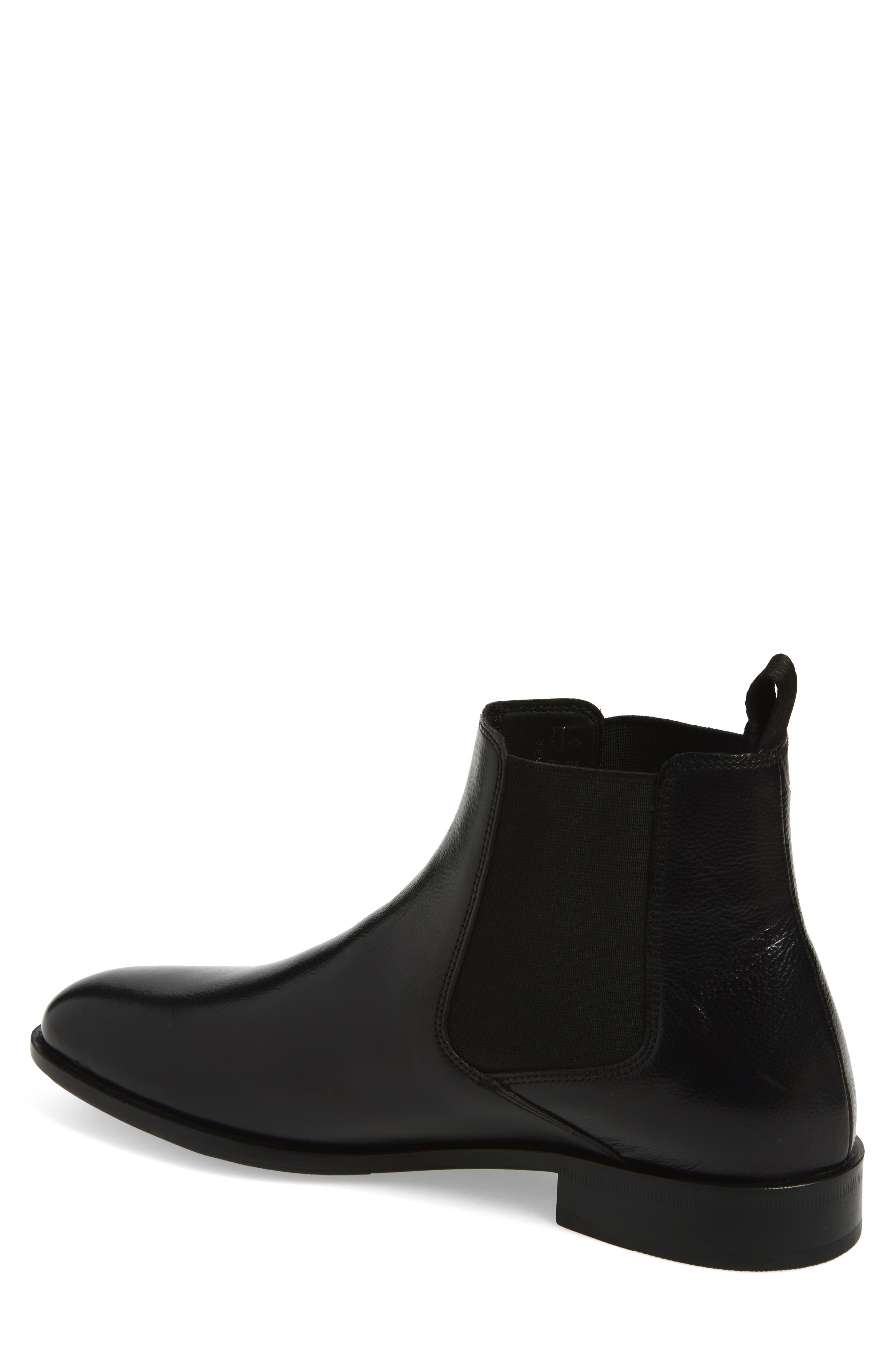BOSS Colby Chelsea Boot, Alternate, color, Black
