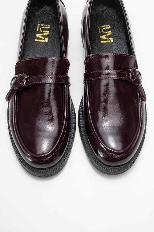 Forever & Always Shoes Galea Buckled Leather Loafers In Brown