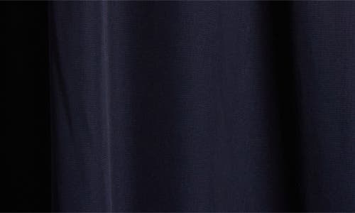 Sl Fashions Tiered Hem Chiffon Midi Dress With Jacket In Navy