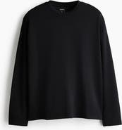 H&M Cooling Relaxed-Fit Long-Sleeved T-Shirt
