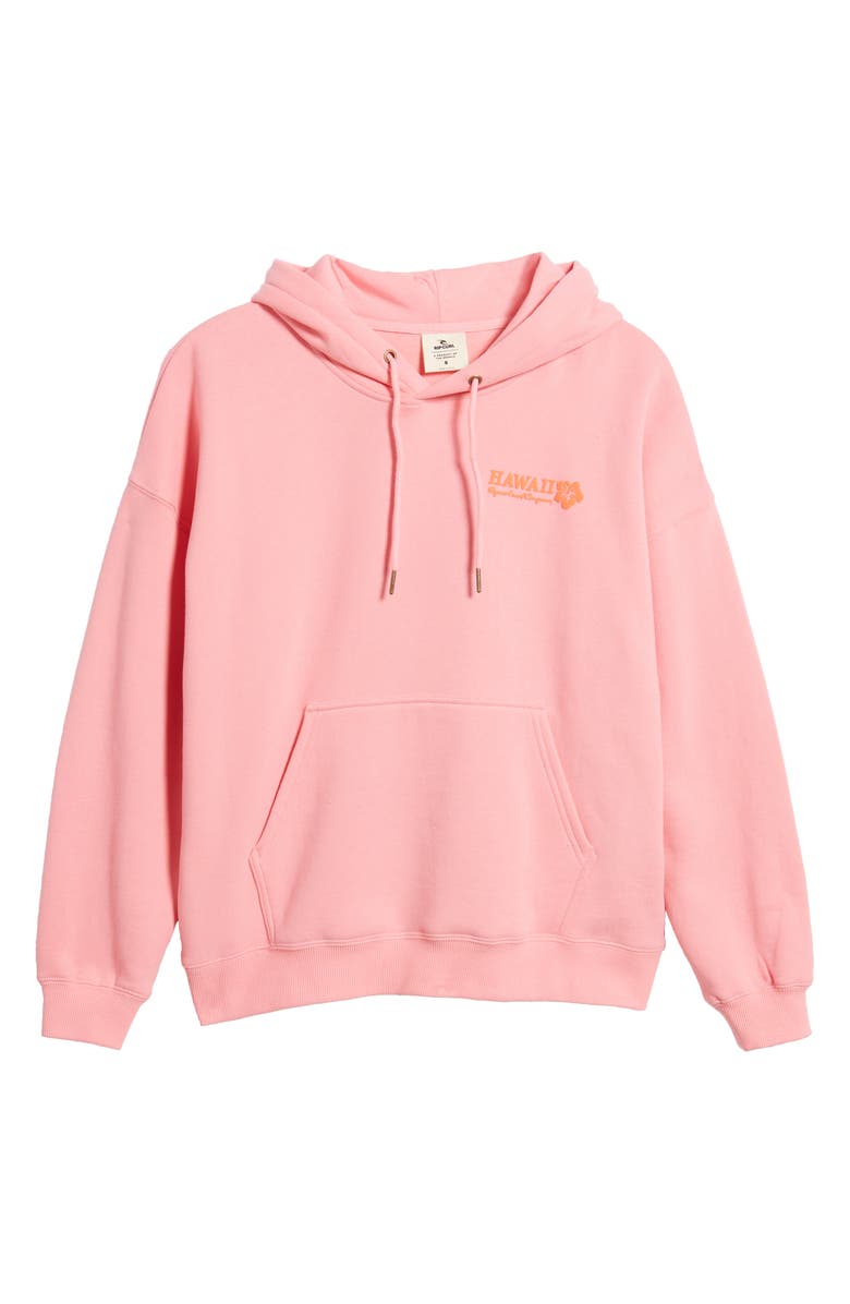 Rip Curl Hibiscus Heat Graphic Hoodie, Alternate, color,