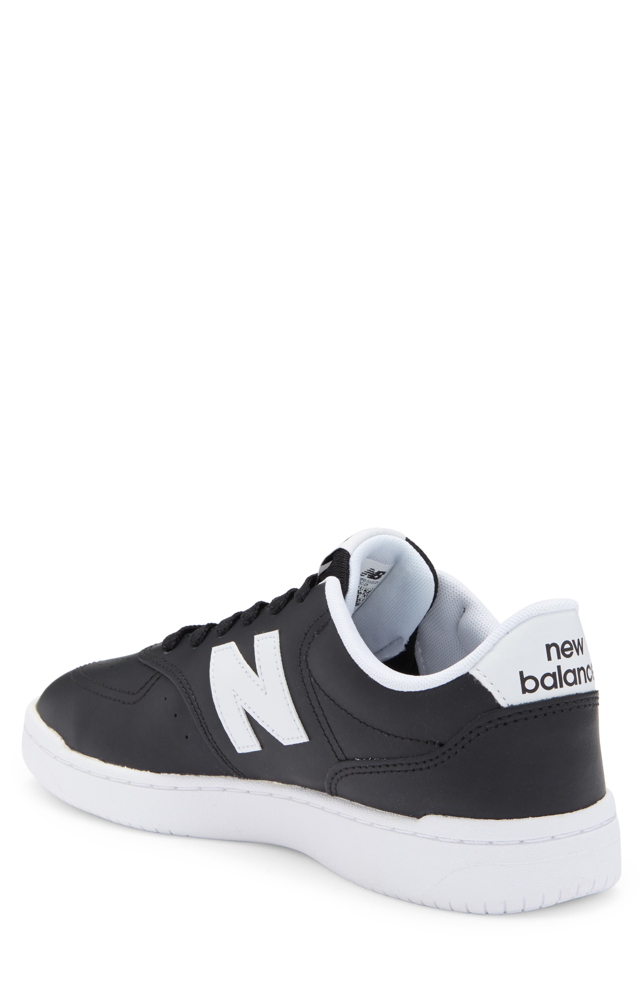 BB80 Basketball Sneaker, Alternate, color, BLACK/ WHITE