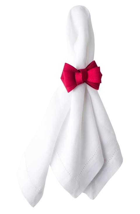 Tuxedo Ruby Napkin Ring