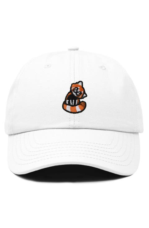 Red Panda Embroidered Dad Hat