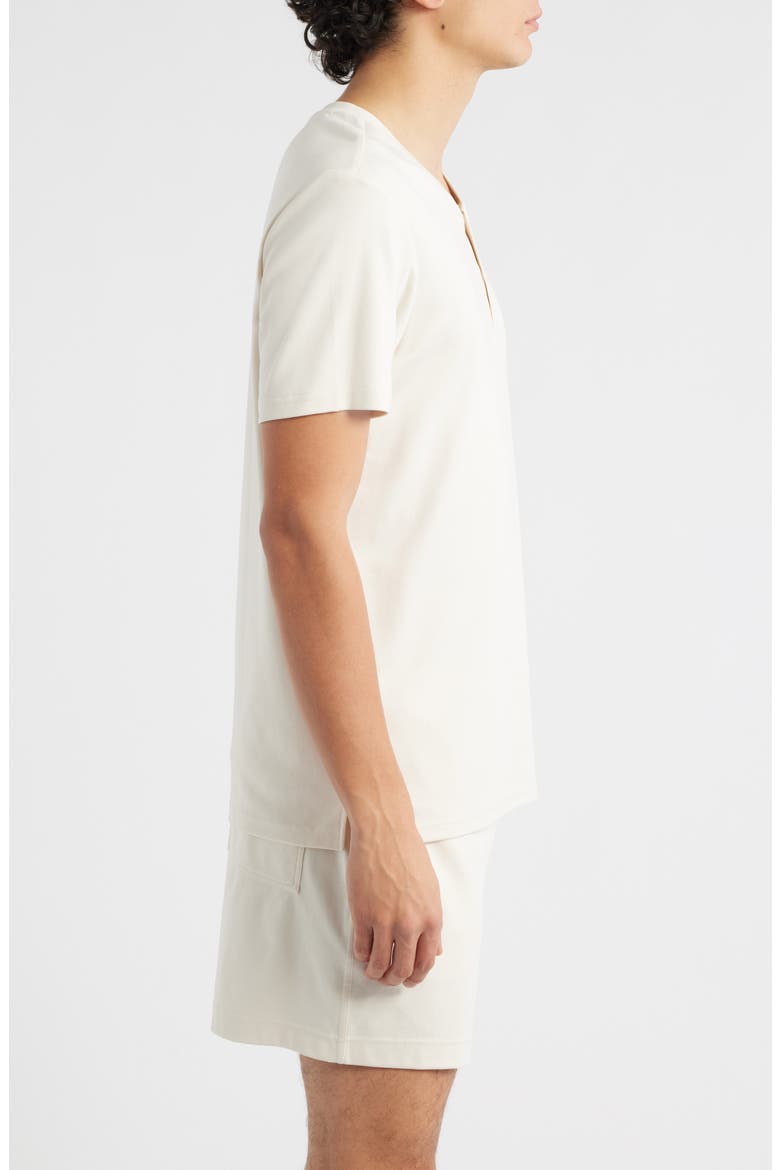 Stretch Cotton & Modal Blend Henly Pajama T-Shirt, Alternate, color, OATMEAL