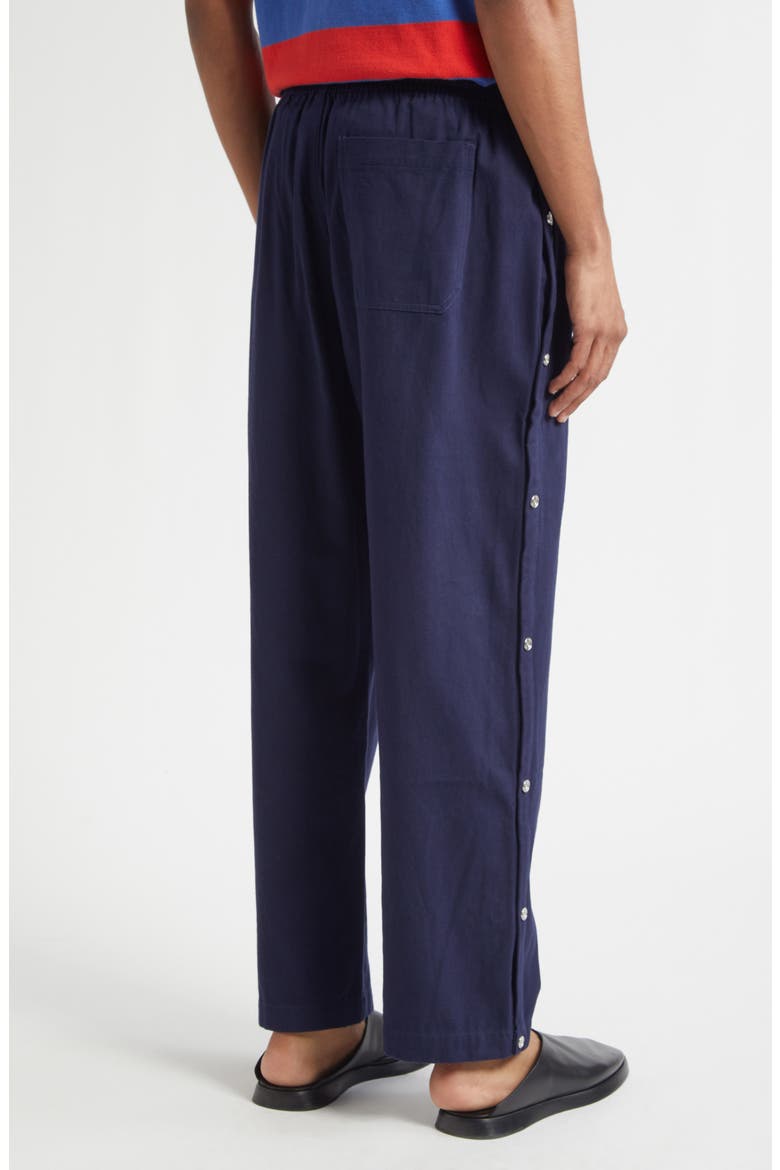 Twill Tear Away Track Pants, Alternate, color, NAVY