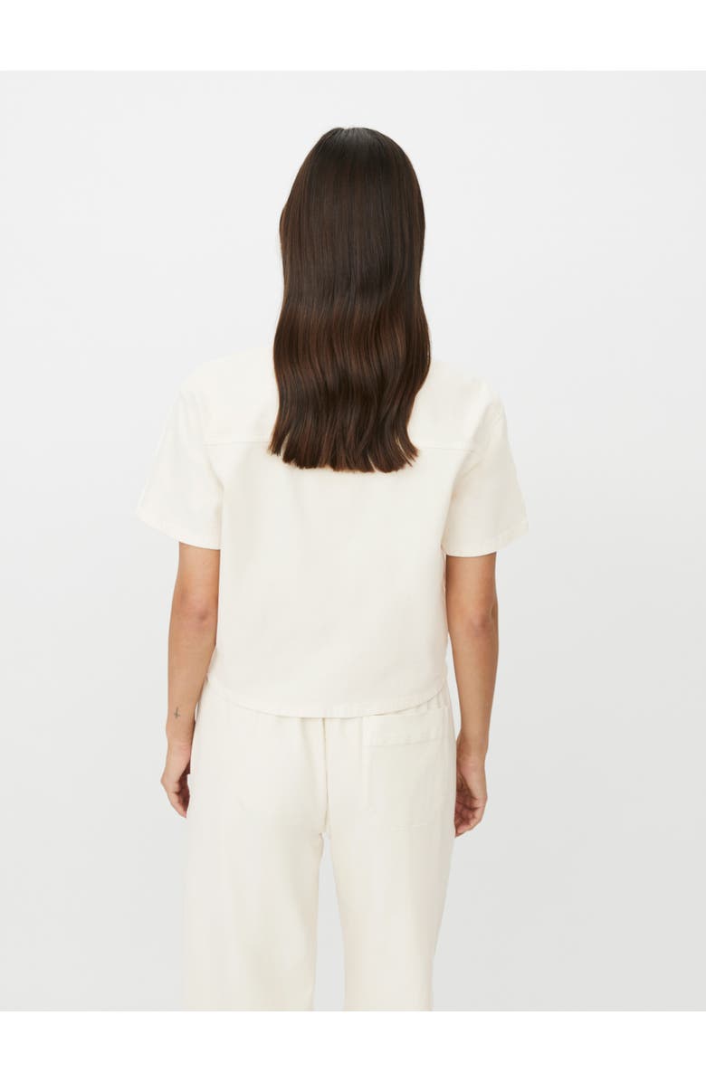 Masai Copenhagen MaIvonelle Cropped Shirt, Alternate, color, Jet Stream