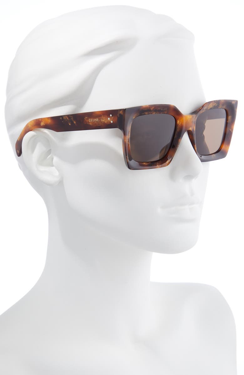 CELINE 51mm Square Sunglasses, Alternate, color,