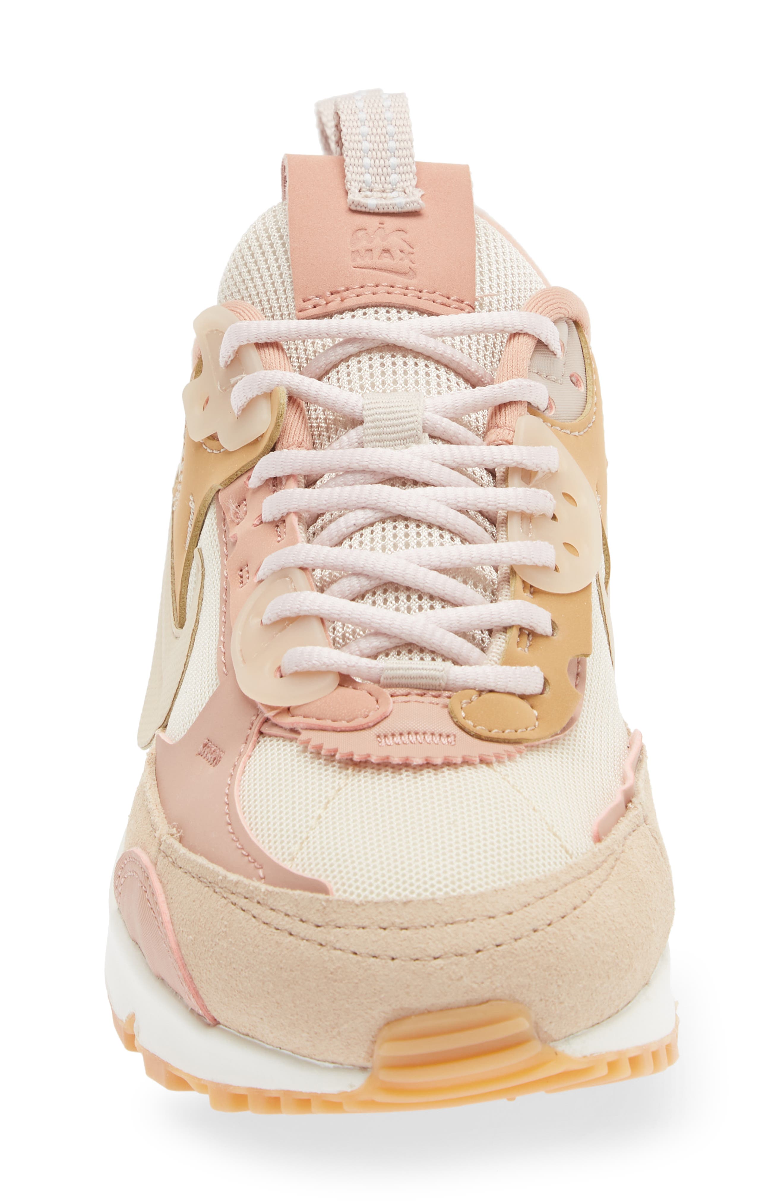 Air Max 90 Futura Sneaker, Alternate, color, SAND DRIFT/ HEMP ROSE WHISPER