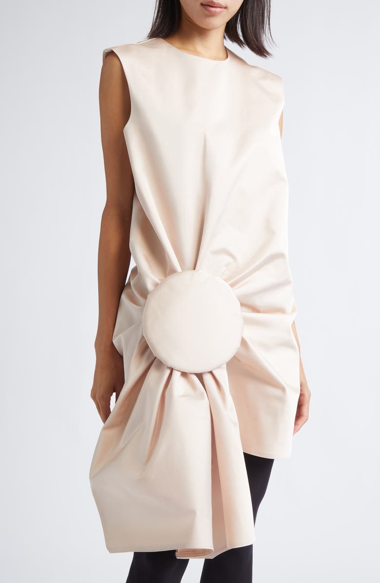 renaissance renaissance Kylie Asymmetric Satin Dress, Alternate, color, Pink