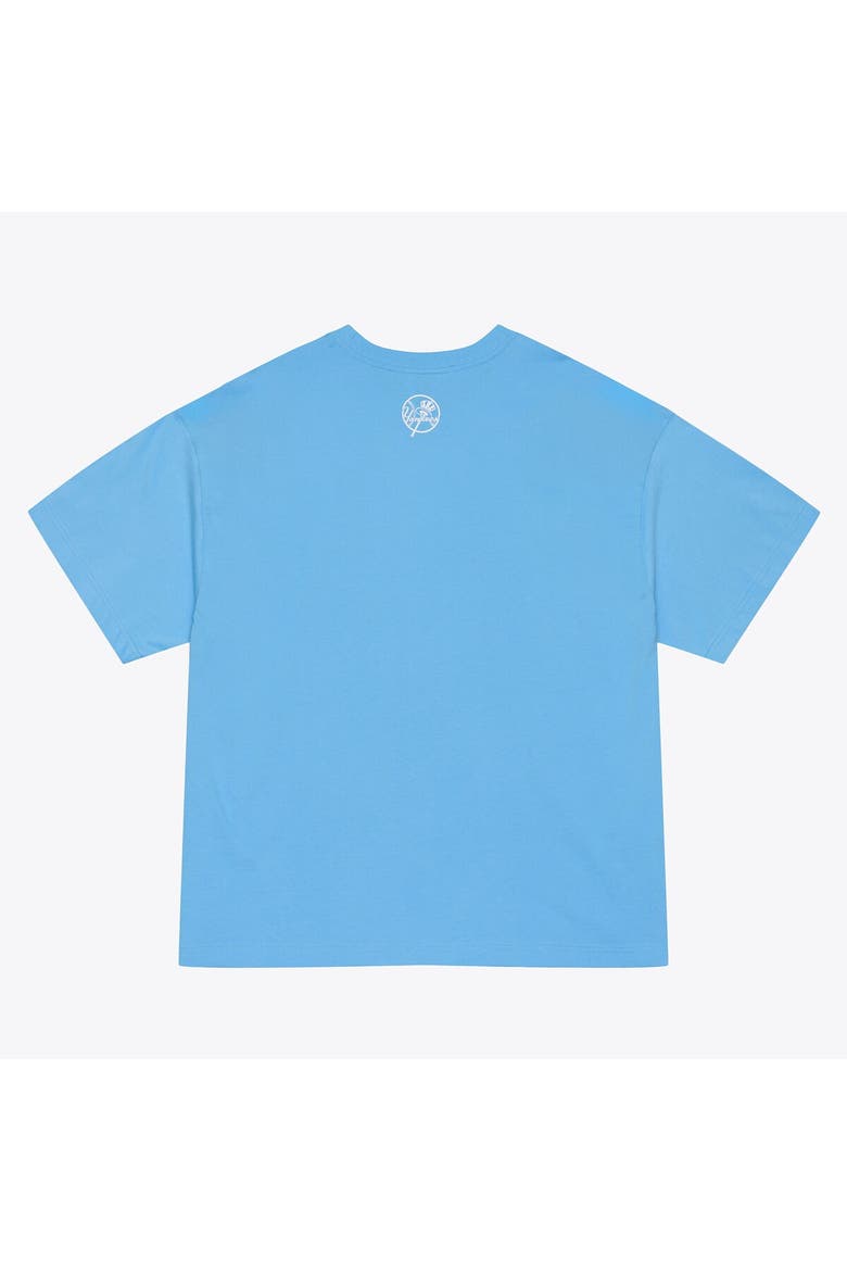 Men's Mitchell & Ness Light Blue New York Yankees Insignia Premium T-Shirt, Alternate, color, Light Blue