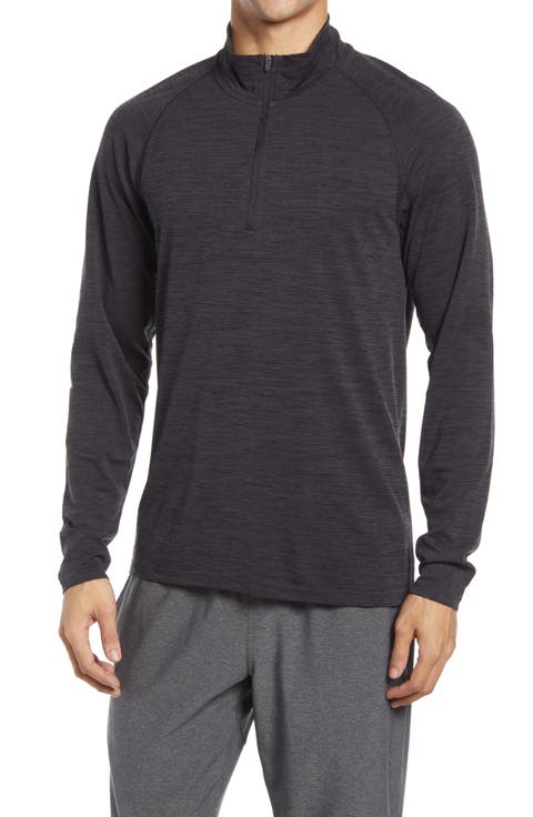 Men's Seamless Quarter Zip Pullover