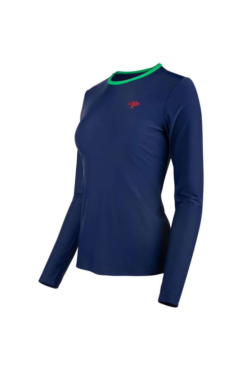 Love All Tennis Women's Reena Top in Colors, Alternate, color, Navy