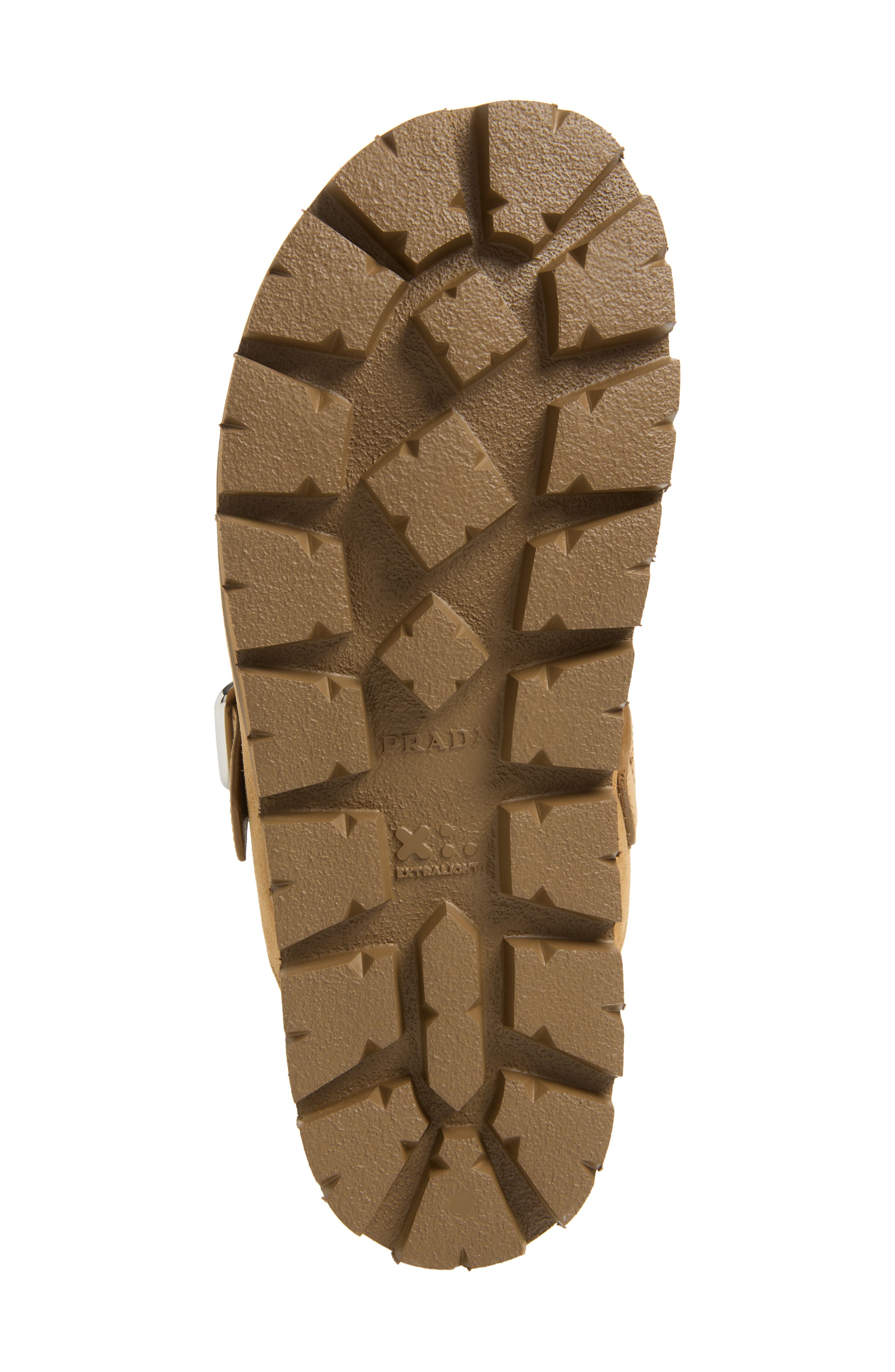 Prada Buckled Mule, Alternate, color, Cannella