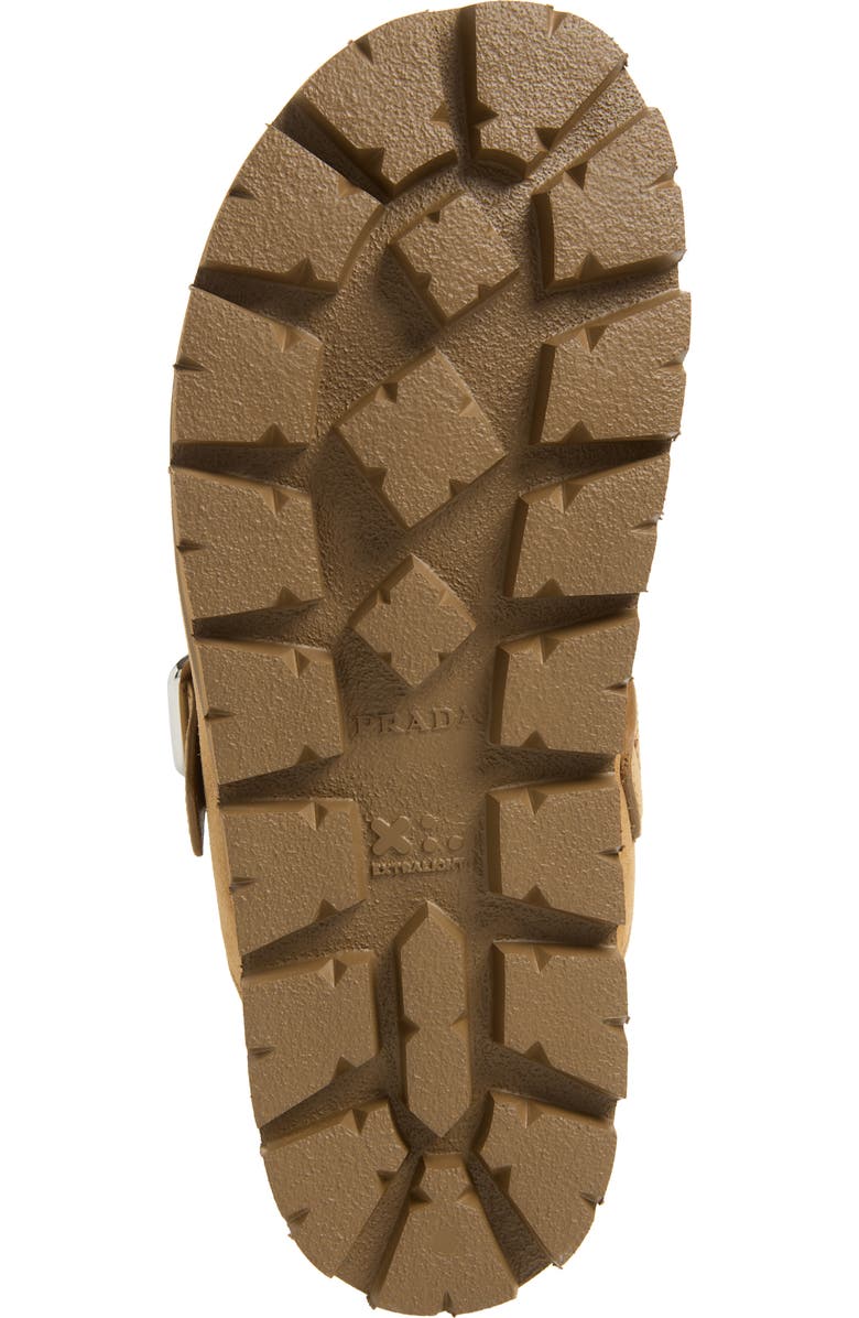 Prada Buckled Mule, Alternate, color, Cannella