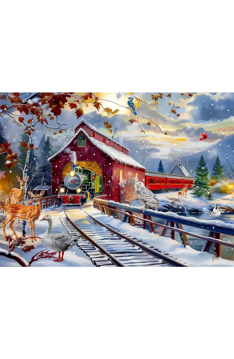 Sunsout Winter Creek 1000 piece Jigsaw Puzzle for Adults, Alternate, color, Multicolor