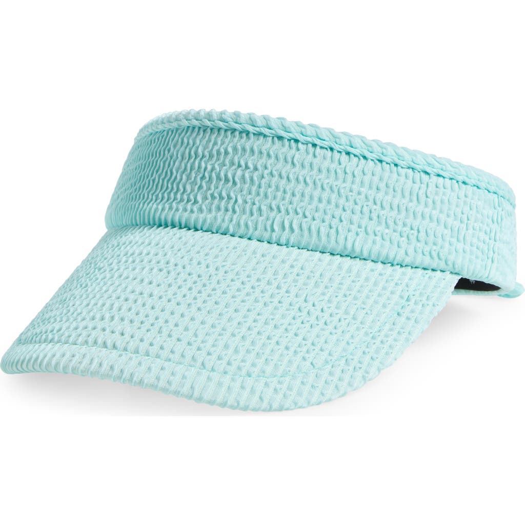 Lele Sadoughi Swimmer Bow Tie Visor