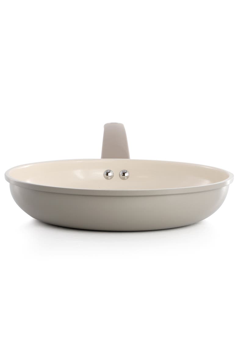 8 Inch Ceramic Nonstick Frying Pan, Alternate, color, Beige