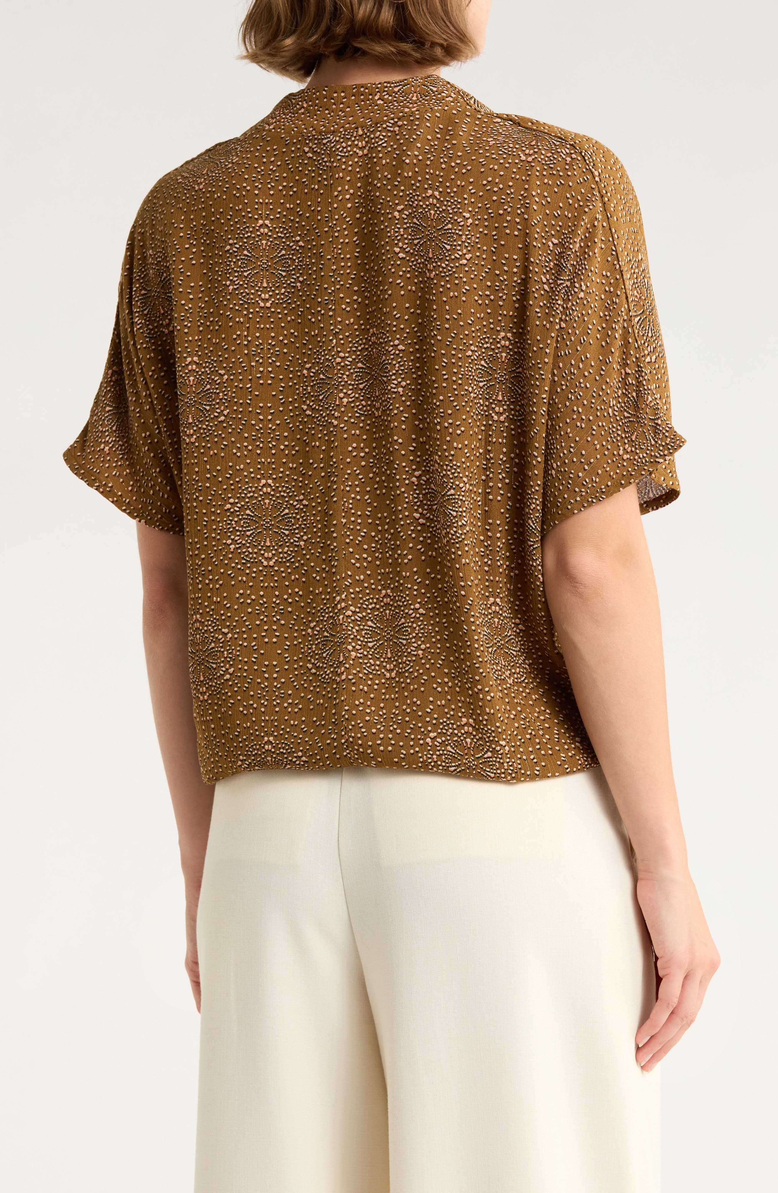 Surplice V-Neck Wrap Top - image 2