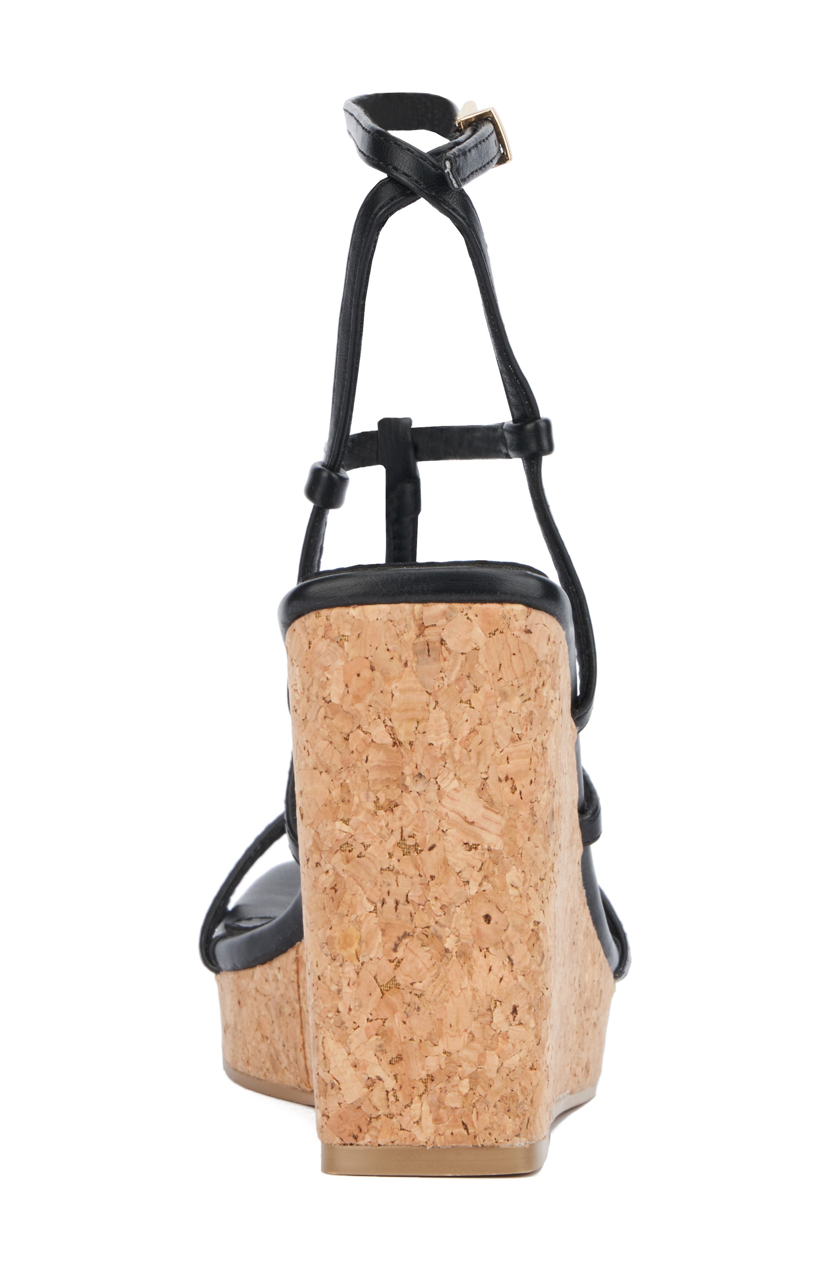 NEW YORK AND COMPANY Abla Platform Wedge Sandal, Alternate, color, 