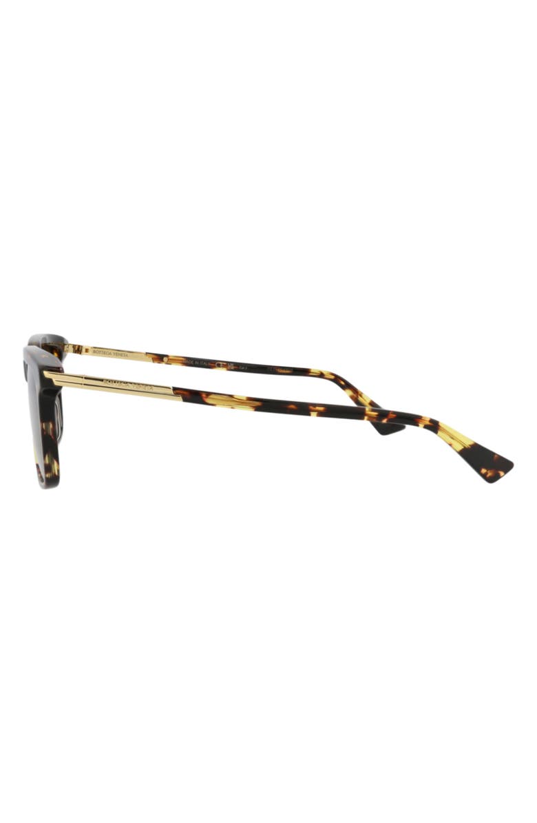 Bottega Veneta 56mm Square Sunglasses, Alternate, color, Havana Havana Brown