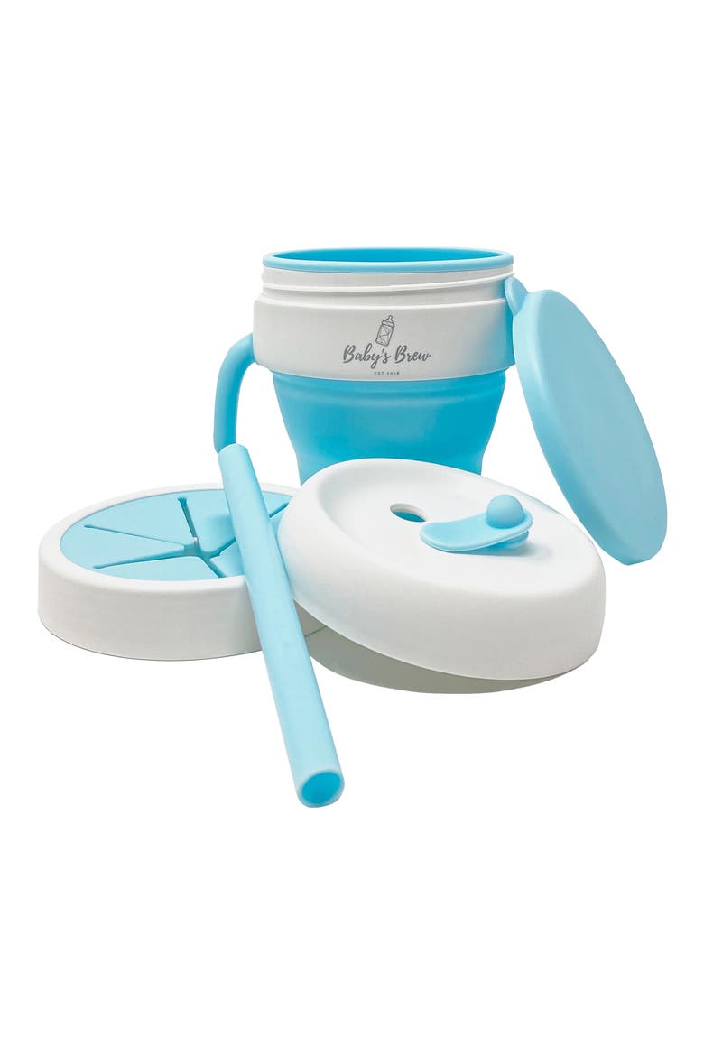The 2-in-1 Snack & Drink Cup, Alternate, color, BLUE