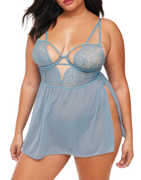 Rae Unlined Babydoll & G-String Set Lingerie