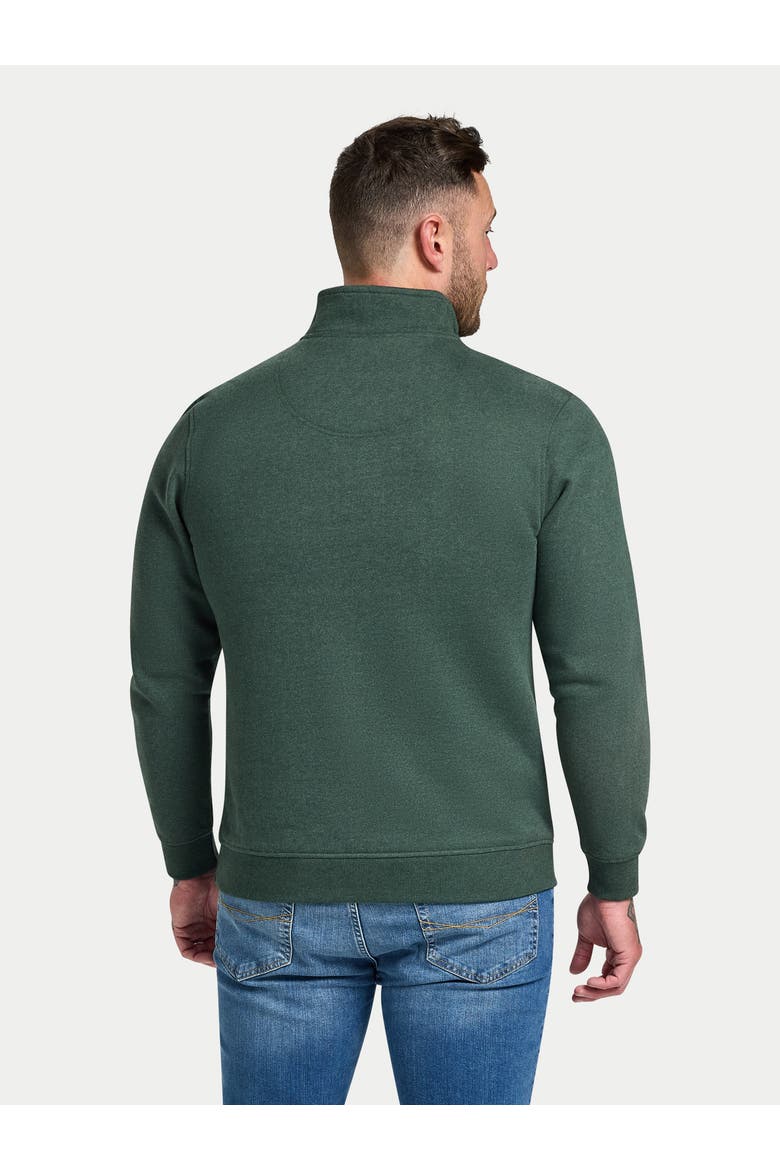Classic Jersey Quarter Zip Sweatshirt, Alternate, color, Forest