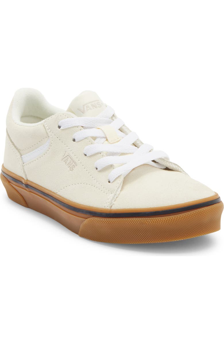 Vans Kids' Seldan Basi Sneaker, Main, color, Classic White