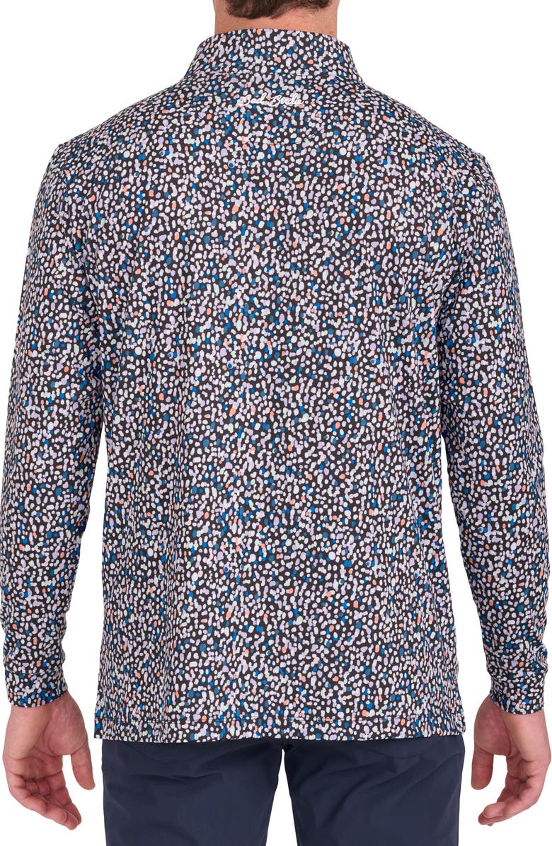 Bad Birdie Drip Quarter Zip Performance Golf Pullover, Alternate, color,