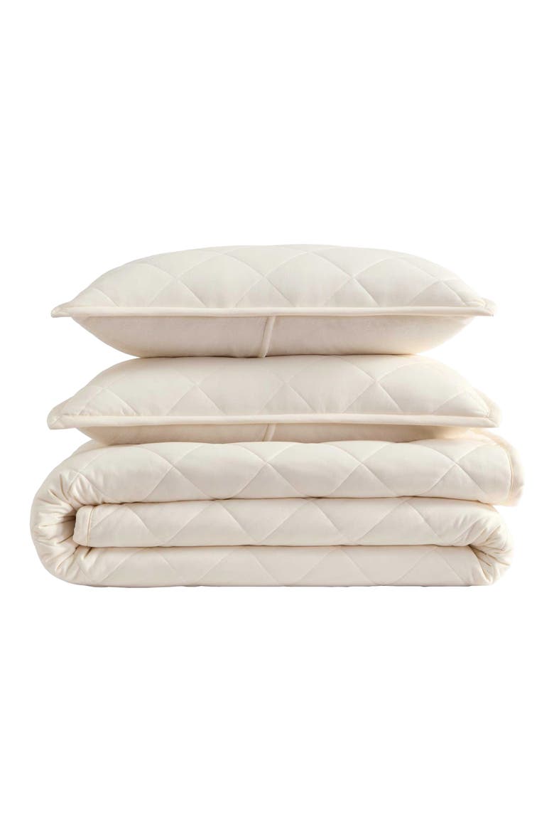 Hendricks Quilt Set, Main, color, COCONUT WHITE