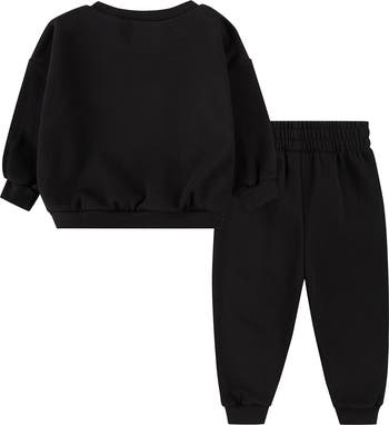 Nike Essential Fleece Crewneck Sweatshirt Joggers Set Nordstrom