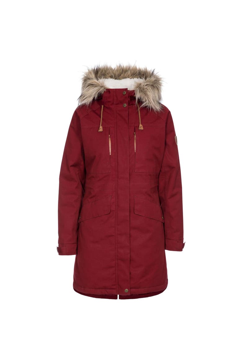Faithful Waterproof Jacket, Main, color, Merlot