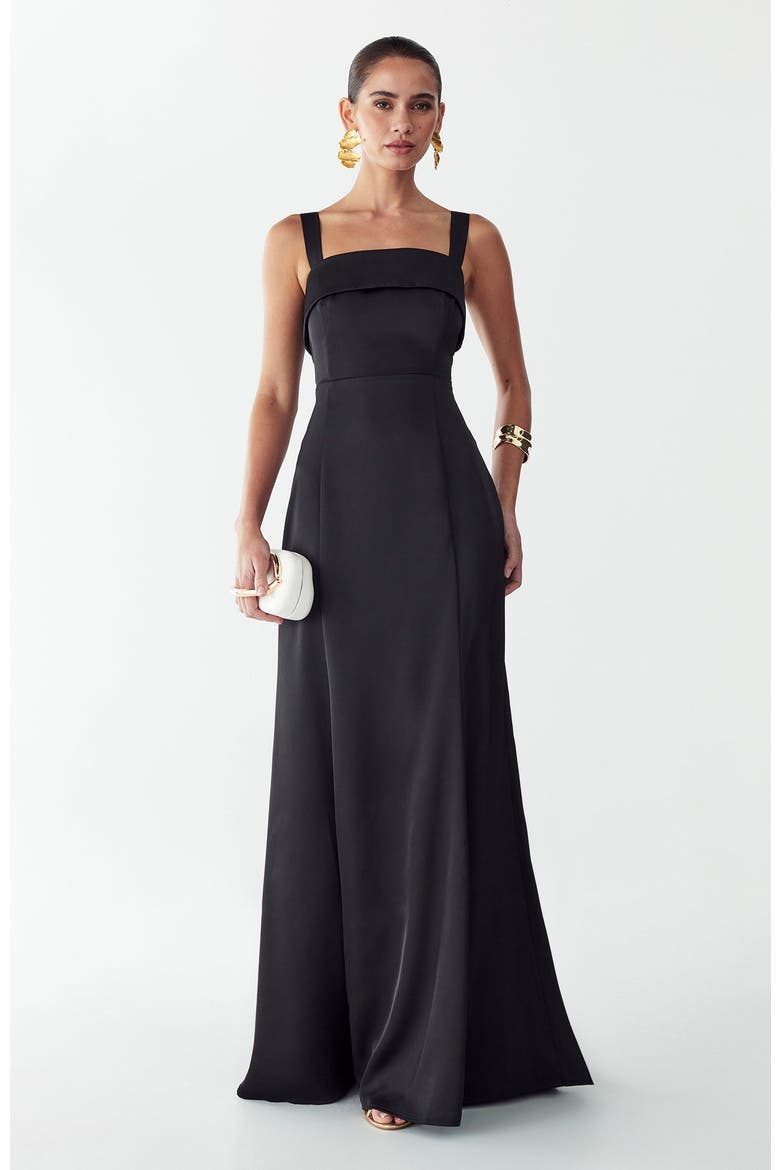 Norfolk Maxi Dress, Alternate, color, Black