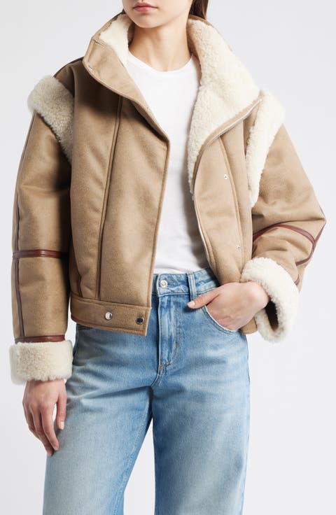 Cheerlea Faux Shearling Jacket
