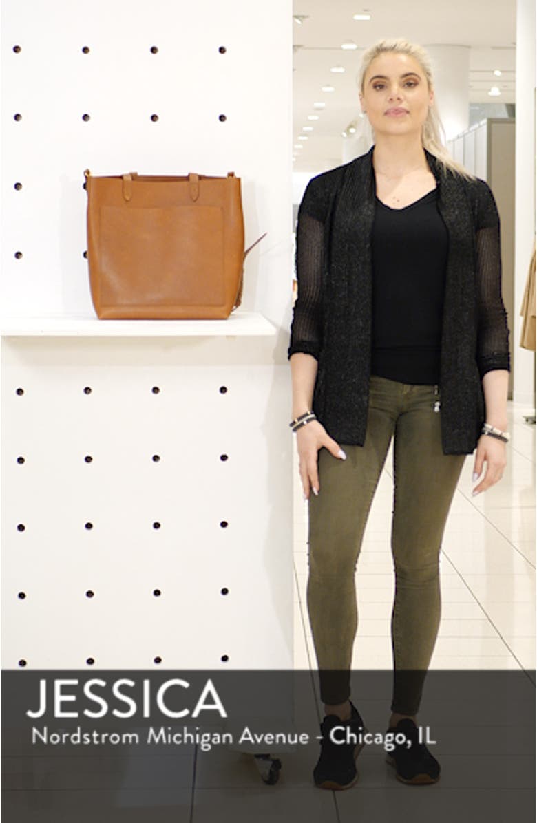 Medium Leather Transport Tote, sales video thumbnail