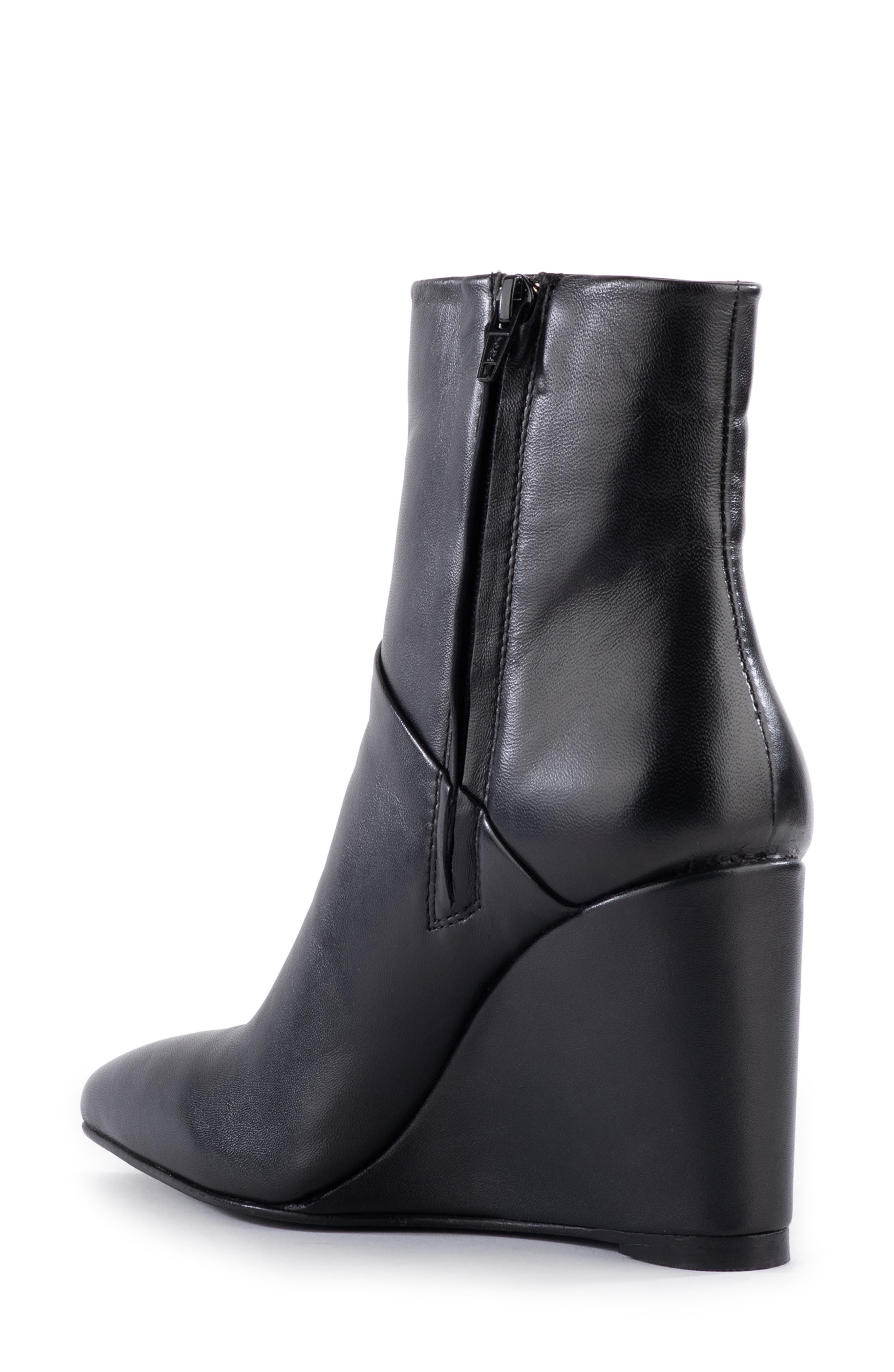 Seychelles Only Girl Pointed Toe Wedge Bootie, Alternate, color, 