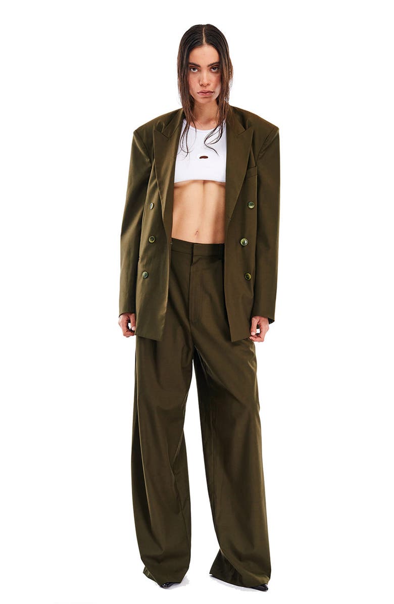 Mother of All Hedi Mid Waist Tailored Pants, Alternate, color, 