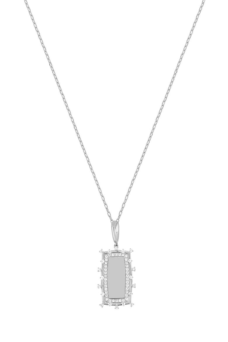 Kiera Diamond Pendant Necklace, Main, color, 18K WHITE GOLD