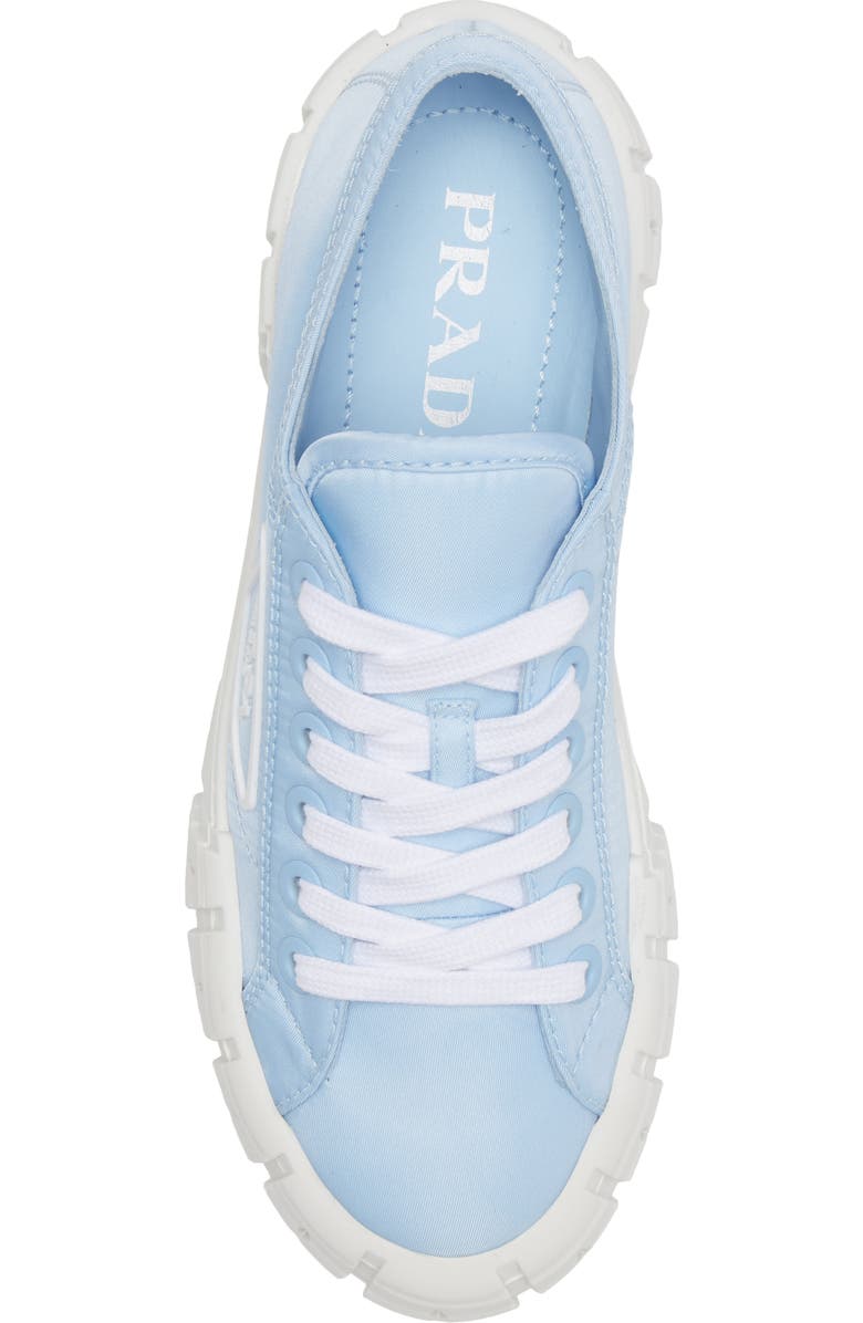 Prada Double Wheel Platform Sneaker, Alternate, color,