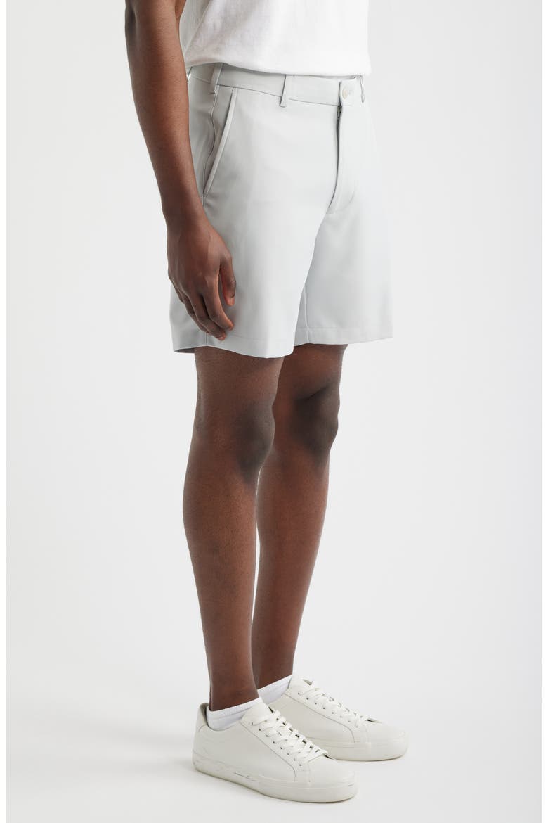 Salem 7-Inch High Drape Performance Shorts, Alternate, color, BRITISH GREY