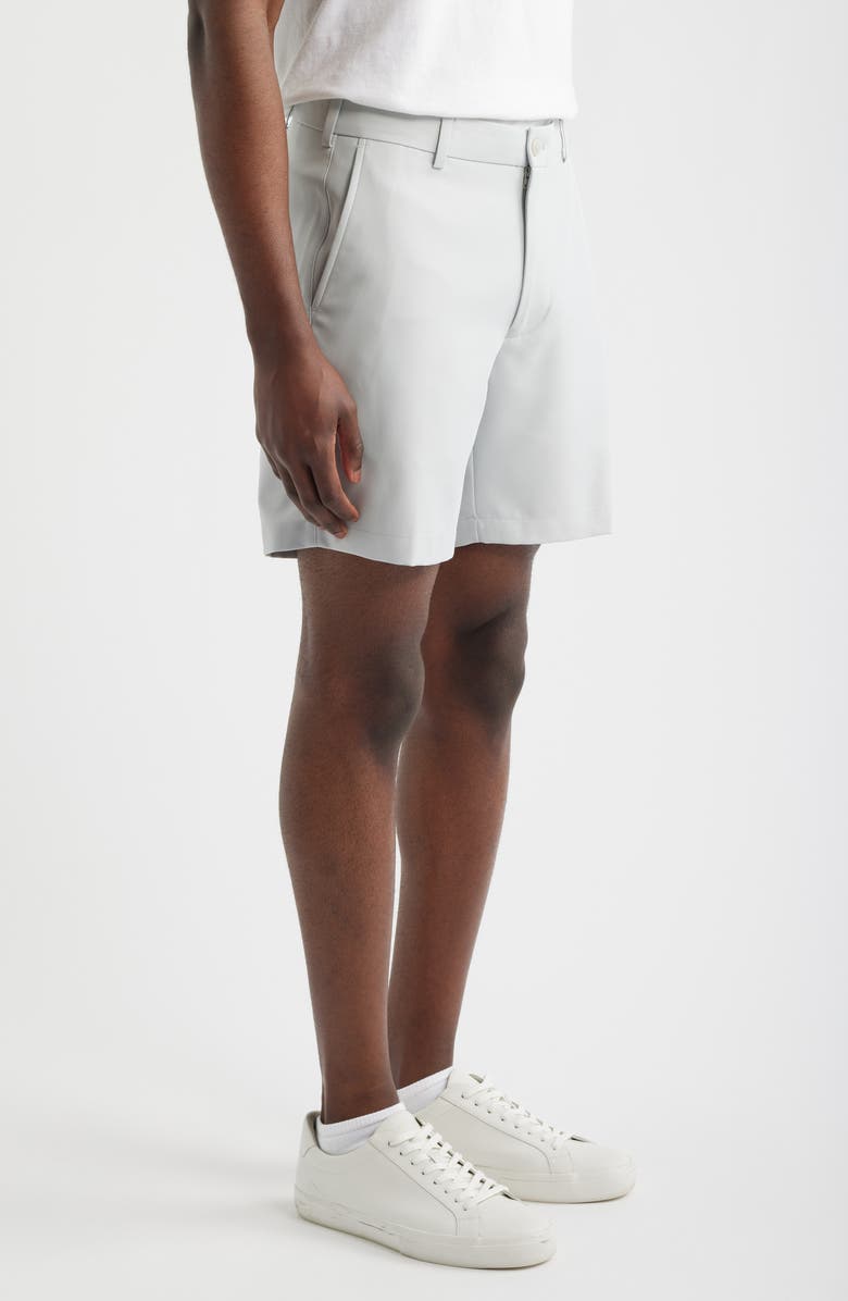 Peter Millar Salem 7-Inch High Drape Performance Shorts, Alternate, color, British Grey