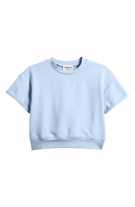 Kids' Cotton Blend French Terry Top
