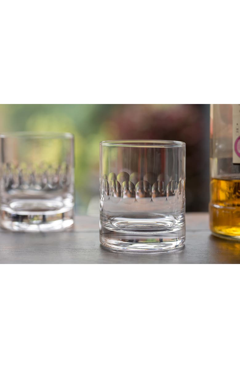 The Vintage List Set of 2 Crystal Whiskey Glasses, Alternate, color, Lens