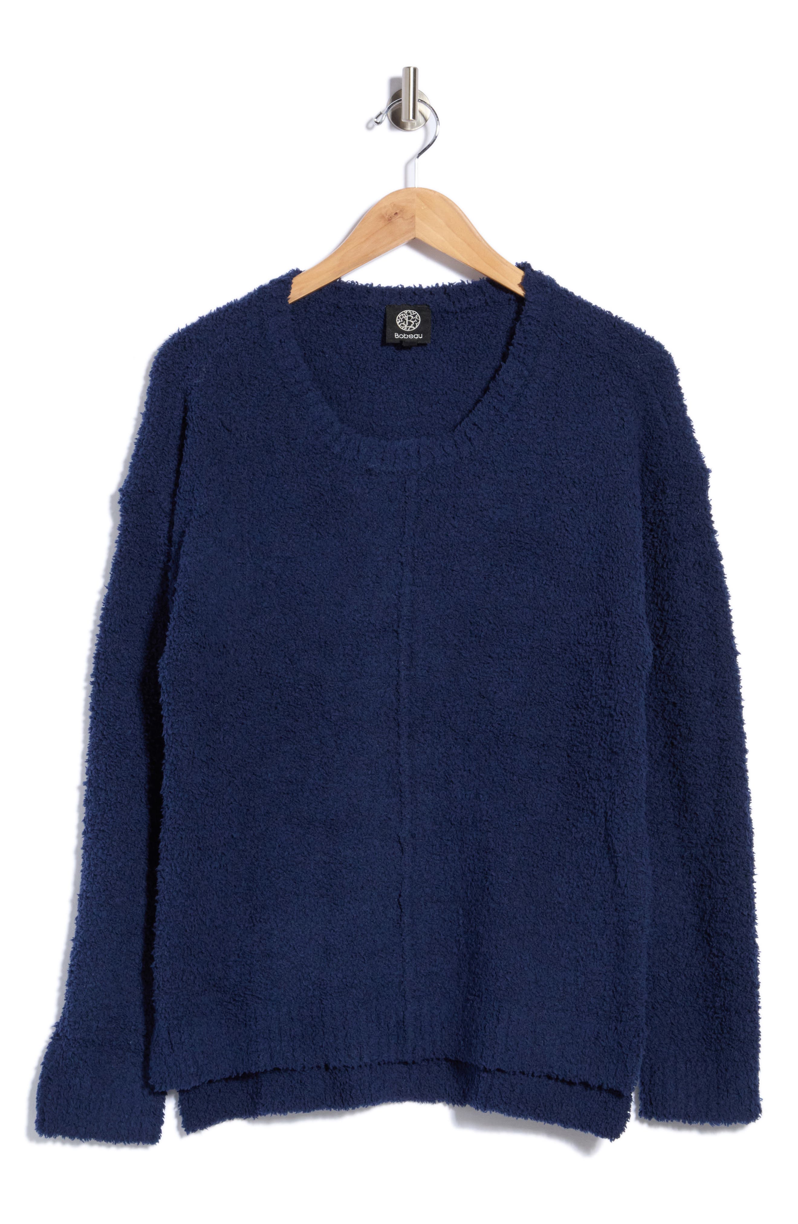 Silky Plush Step Hem Sweater