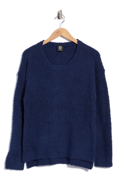 Silky Plush Step Hem Sweater