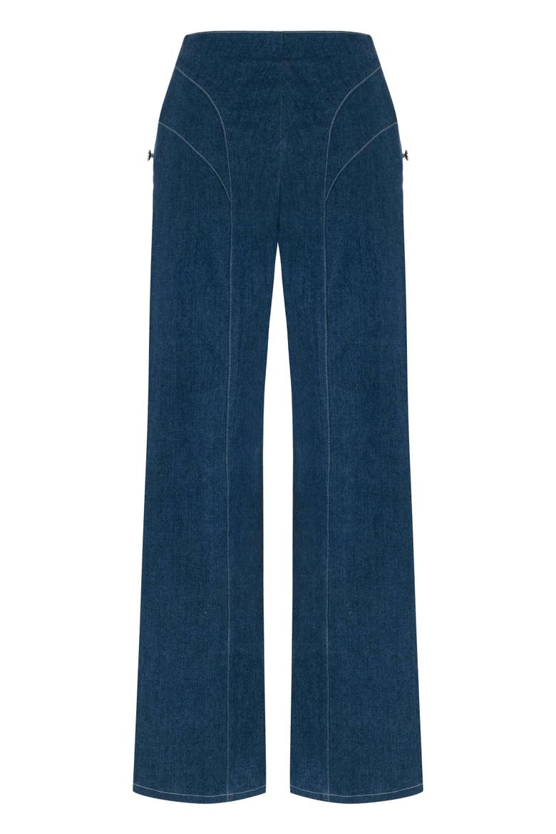 Myla Denim Jean, Alternate, color, Blue